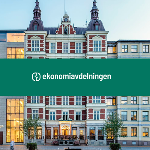Bild och logga för företaget Ekonomiavdelningen