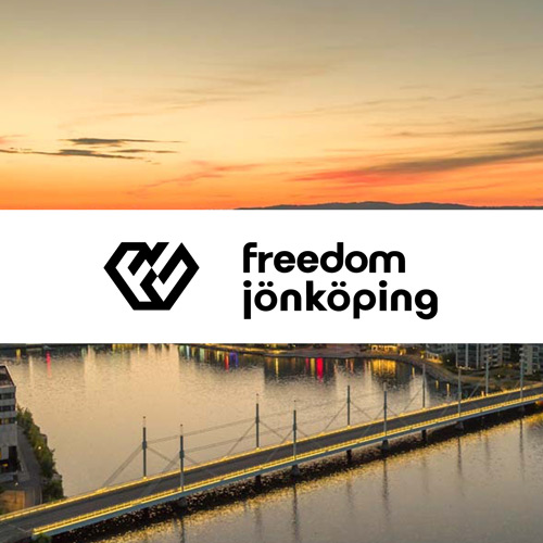 Bild och logga för företaget Freedom Jönköping