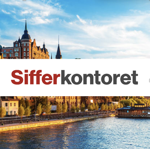 Bild och logga för ett företag