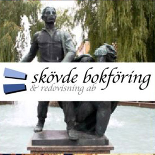 Bild och logga för företaget Skövde bokföring